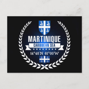 Martinique Postkarte