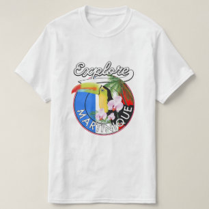 Martinique Reise Logo T-Shirt