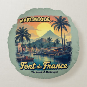 MARTINIQUE RUNDES KISSEN