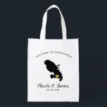 Martinique Wedding Welcome Tote Bag, Goldenes Herz Wiederverwendbare Einkaufstasche<br><div class="desc">Füllen Sie diese Begrüßungstasche mit Lieblingsgerichten für Ihre Gäste aus,  wenn sie in Martinique ankommen!</div>