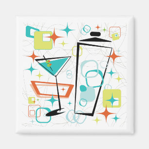 Martinis A Go-Go Magnet