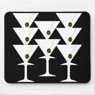 Martinis Mouse Pad Mousepad