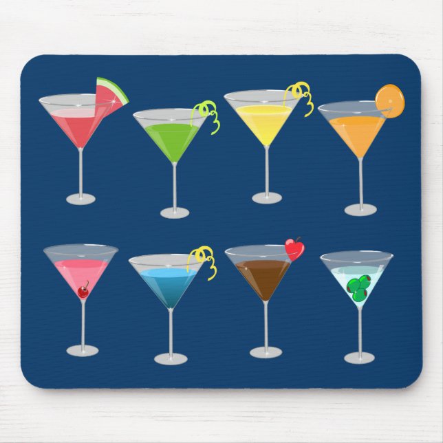 Martinis Mousepad (Vorne)
