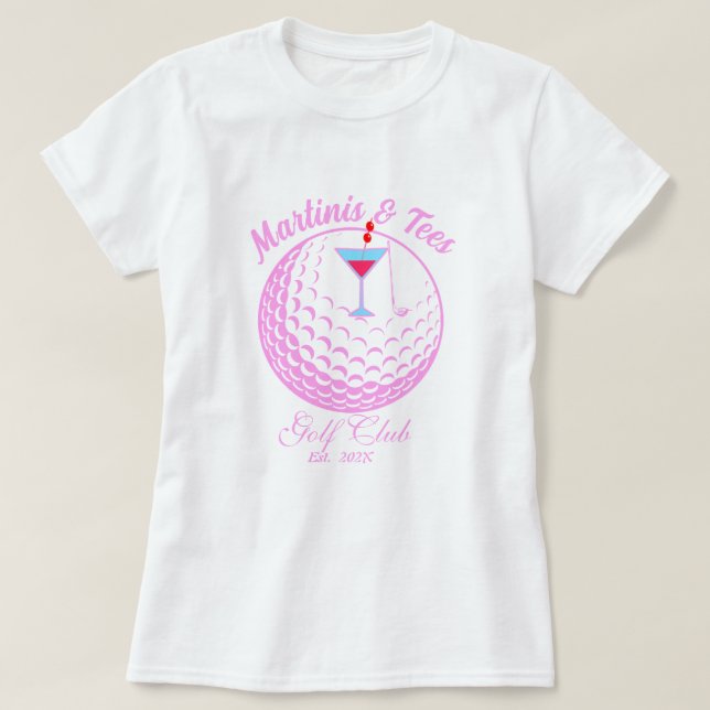 Martinis & T-Shirts Golf Shirt - Ladys Niedlich To (Design vorne)