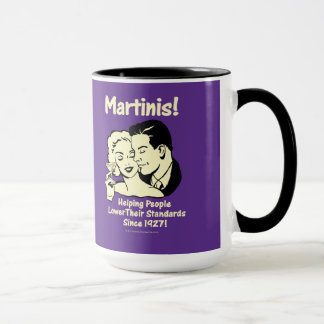 Martinis: Unterstützung für niedrigere Standards Tasse