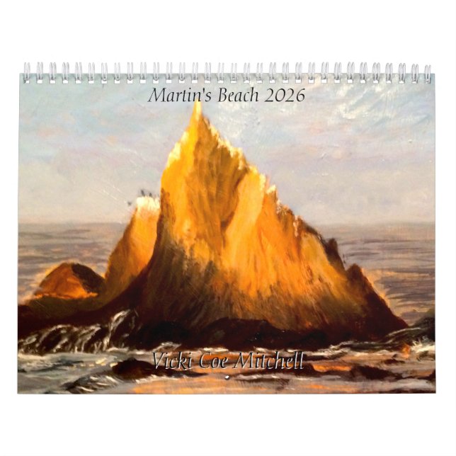 Martin's Beach 2026 KALENDER (Titelbild)