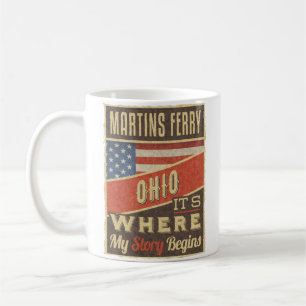 Martins Ferry Ohio Kaffeetasse