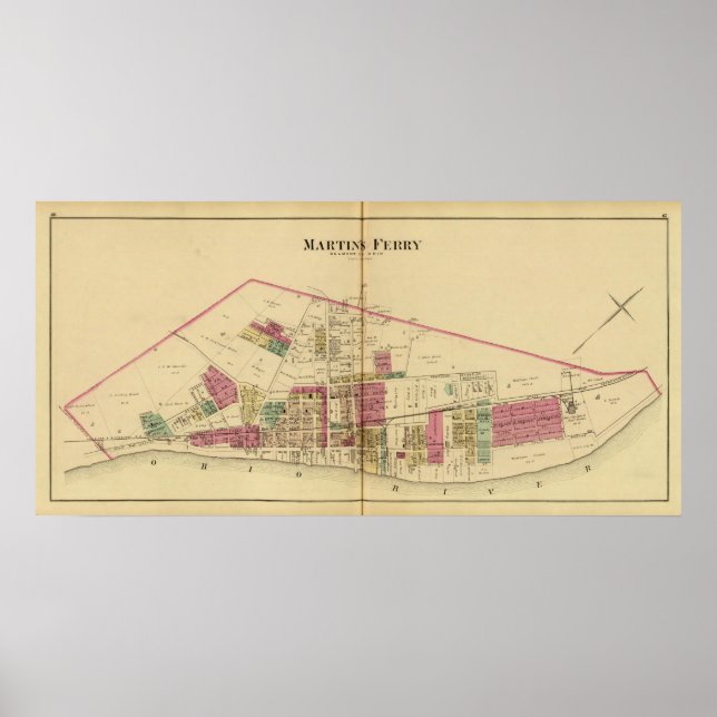 Martin's Ferry Poster (Vorne)