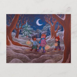 Martinsfest - Laternen-Spaziergang Postkarte