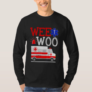 Martinshorn Krankenwagen AMR Rettungsdienst Notfal T-Shirt
