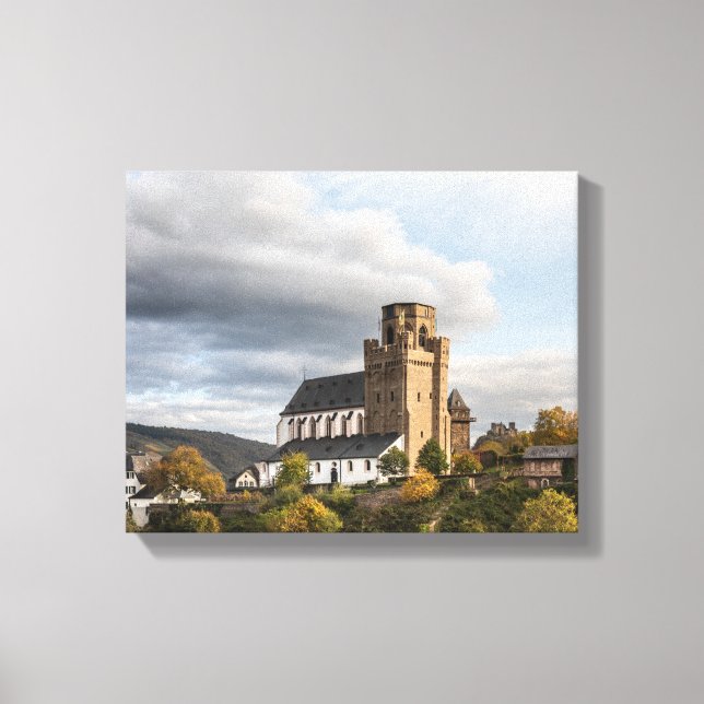 Martinskirche Oberwesel Leinwanddruck (Vorderseite)