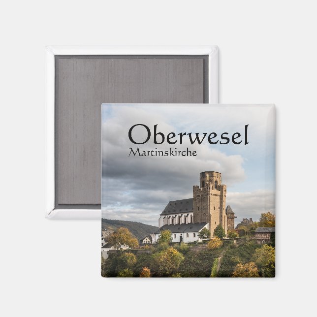 Martinskirche Oberwesel Magnet (Vorderseite/Rückseite)