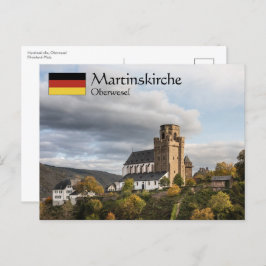 Martinskirche Oberwesel Postkarte