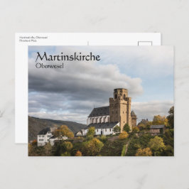 Martinskirche Oberwesel Postkarte