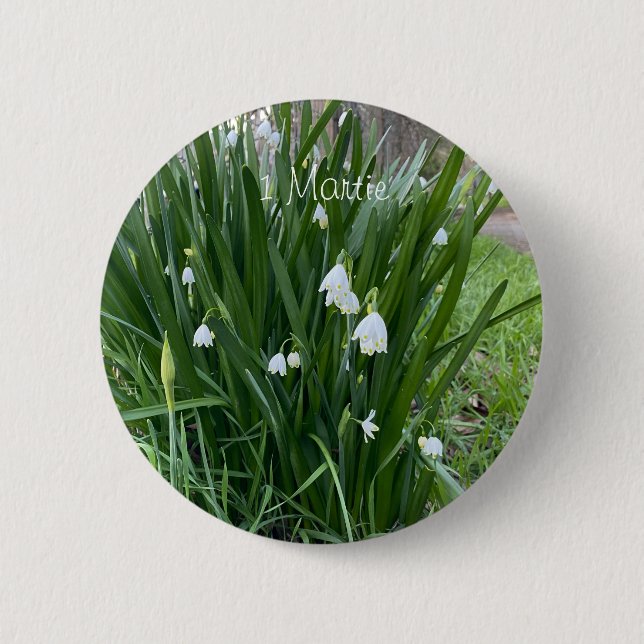 Mărțișor - Ghiocei Button (Vorderseite)