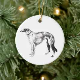 Martynow Borzoi Ornament