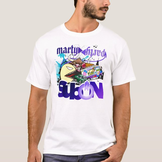 MartyParty SubON T-Shirt (Vorderseite)