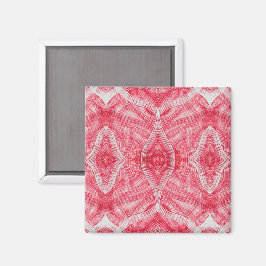 Martyrdom Abstract Red White Watercolor Art Magnet