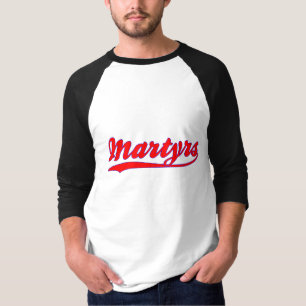Märtyrer-Imitat-Baseball-Jersey-T - Shirt
