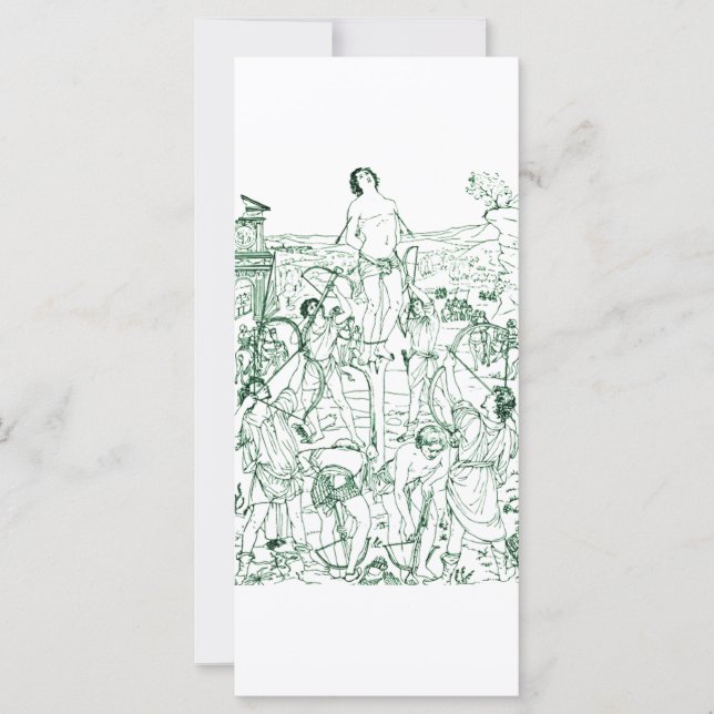 Märtyrertod St. Sebastian (Vorderseite)