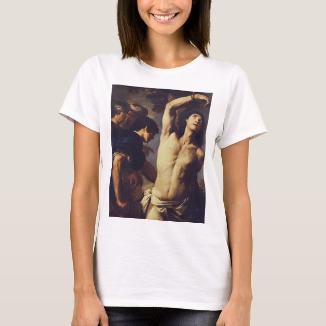 Märtyrertod St. Sebastian von Andrea Vaccaro T-Shirt (Vorderseite)