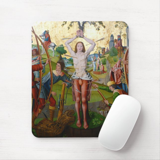 Märtyrertod von St. Sebastian (M 013) Mousepad (Mit Mouse)