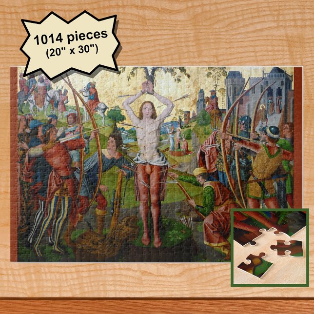 Märtyrertod von St. Sebastian (M 013) Puzzle (Von Creator hochgeladen)
