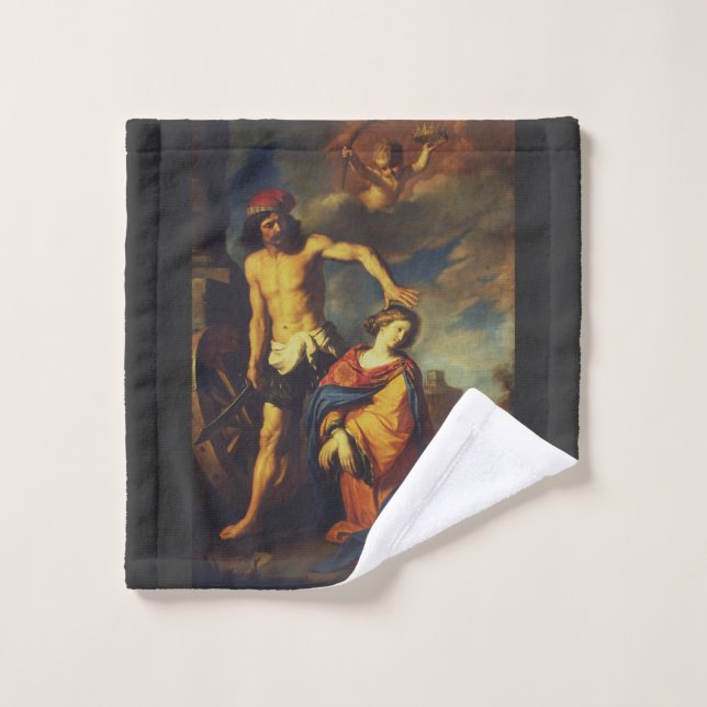 Martyrium der Heiligen Catherine Waschlappen (Waschlappen)
