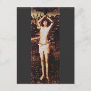 Martyrium des heiligen Sebastian Religiöse Kunst  Postkarte