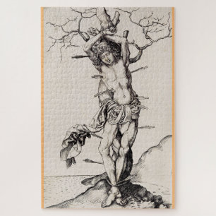 Martyrium des Heiligen Sebastian von Martin Schong Puzzle