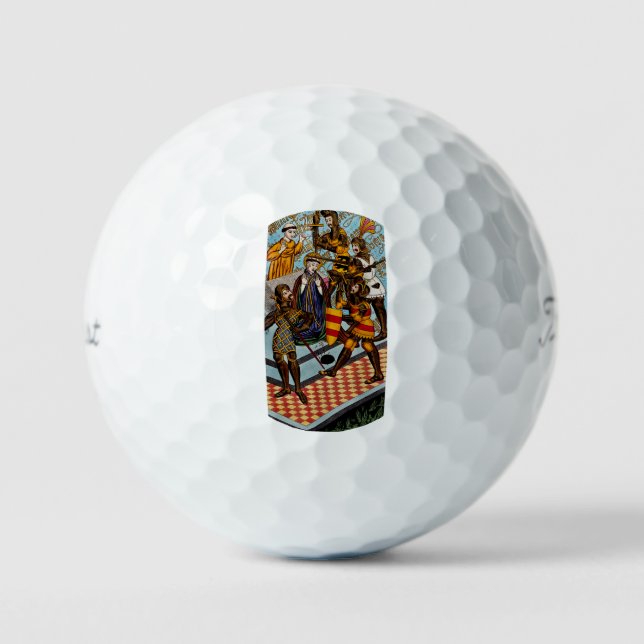 Martyrium des Heiligen Thomas von Canterbury Golfball (Vorderseite)