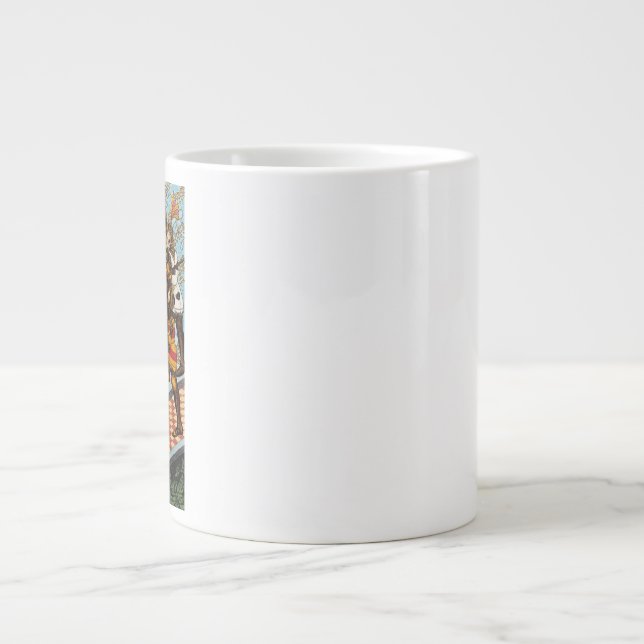 Martyrium des Heiligen Thomas von Canterbury Jumbo-Tasse (Vorderseite)