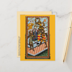 Martyrium des hl. Thomas Becket (M 031) Postkarte