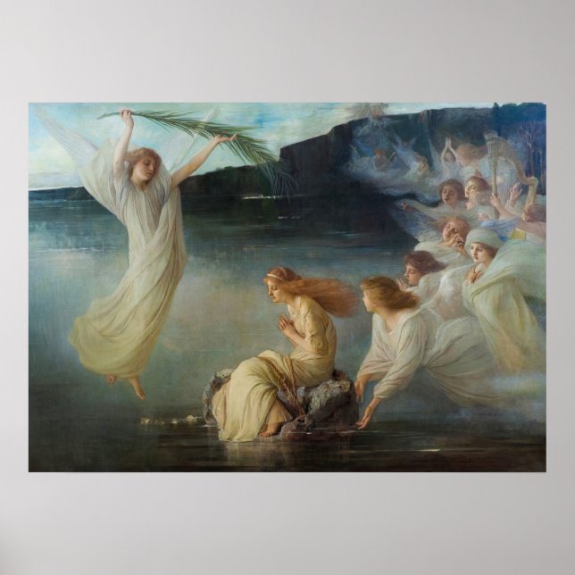 Martyrium Saint Christina von Vicente Palmaroli Poster (Vorne)