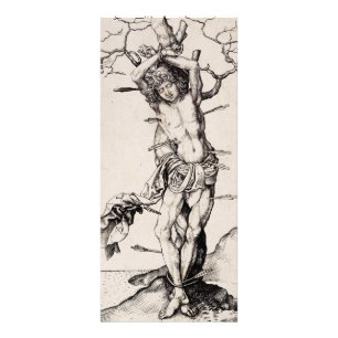 Martyrium Saint Sebastian von Martin Schongauer Werbekarte