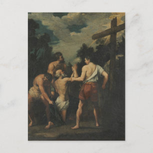 Martyrium von St. Andrew von Guido Reni Postkarte