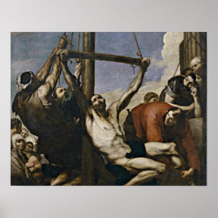 Martyrium von St. Philip, Jusepe de Ribera Poster
