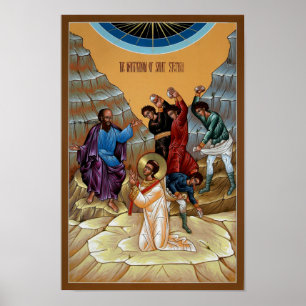 Martyrium von St- Stephenplakat Poster