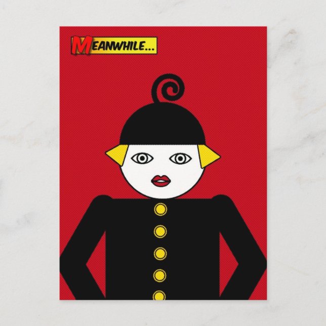 Martzkin Pop Art Postcard © 2012 M. Martz Postkarte (Vorderseite)