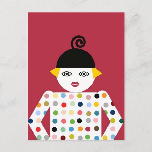 Martzkin Pop Art Postcard © 2012 M. Martz Postkarte (Vorderseite)