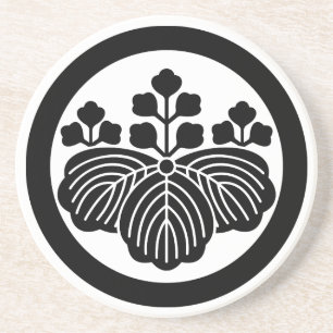 Maru ni Go San Kiri Sandstein Untersetzer