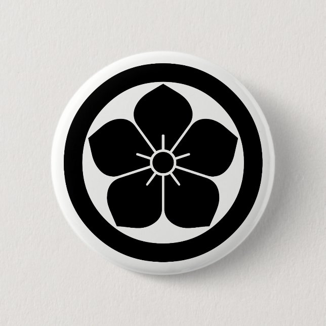 Maru ni Kikyo Button (Vorderseite)