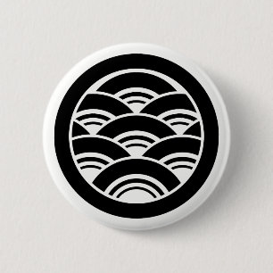 Maru ni Seigaiha Button