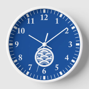 Maru ni Seigaiha Uhr