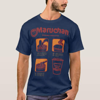 Maruchan Empfohlene Kochrichtung Poster T-Shirt