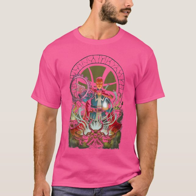 Marvel Comic Retro Classic Doctor Strange Magic S T-Shirt (Vorderseite)
