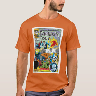 Marvel Exklusives Fantastic Four Vintage-Comicbuch T-Shirt