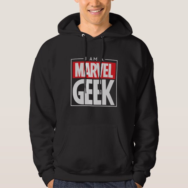 Marvel Geek Hoodie (Vorderseite)