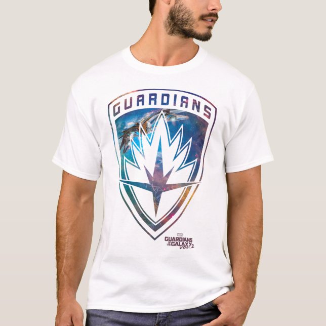 Marvel Guardians of Galaxy 2 Milano Shield T-Shirt (Vorderseite)