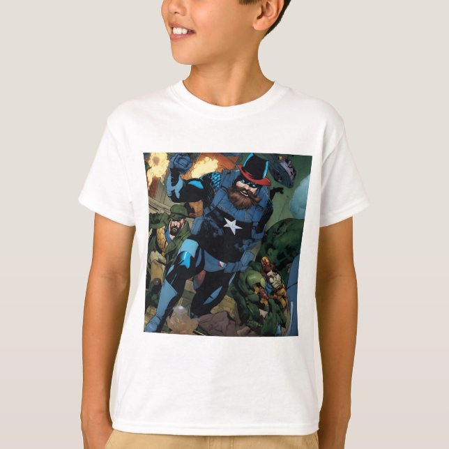 Marvel Heroes Assemble Kids' T - Shirt" T-Shirt (Vorderseite)
